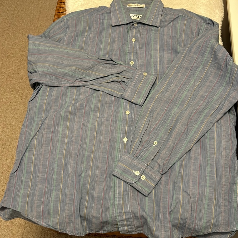 LIBERTY OF LONDON BUTTON-DOWN SHIRT